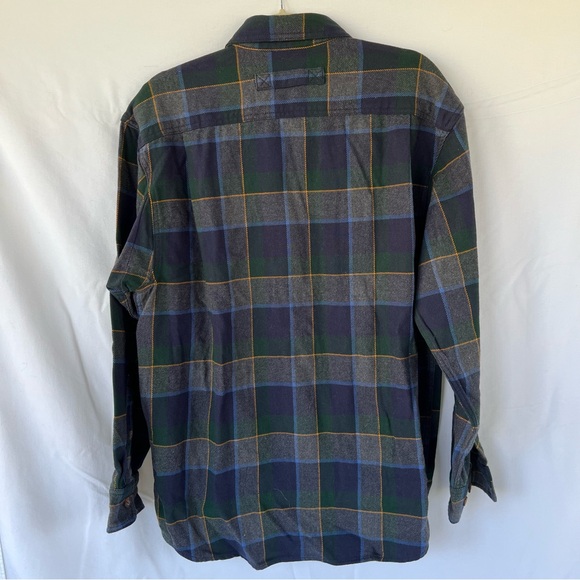 Duluth Trading Co Men's Burlyweight Flannel Relaxed Fit Shirt Size Medium NWT - Picture 5 of 10